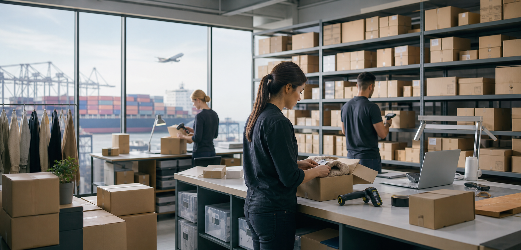 Modern supply chain and e-commerce fulfillment operations